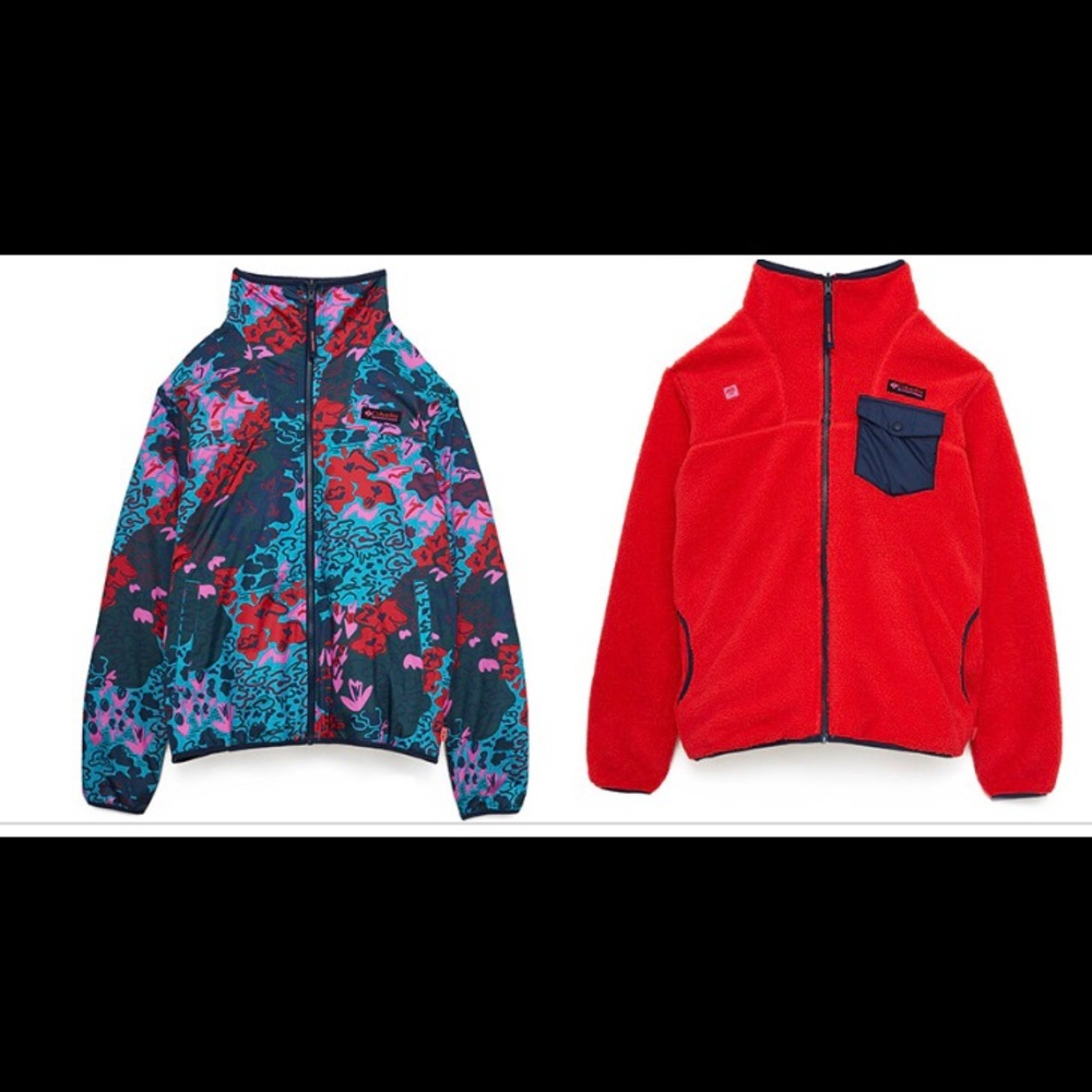 Columbia x opening ceremony reversible jacket